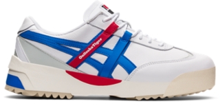 DELEGATION EX | MEN | WHITE/ELECTRIC BLUE | Onitsuka Tiger Philippines