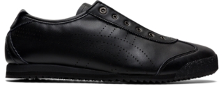 onitsuka tiger leather black