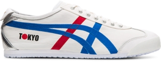 onitsuka tiger white and blue