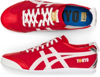 onitsuka tiger mexico 66 red white