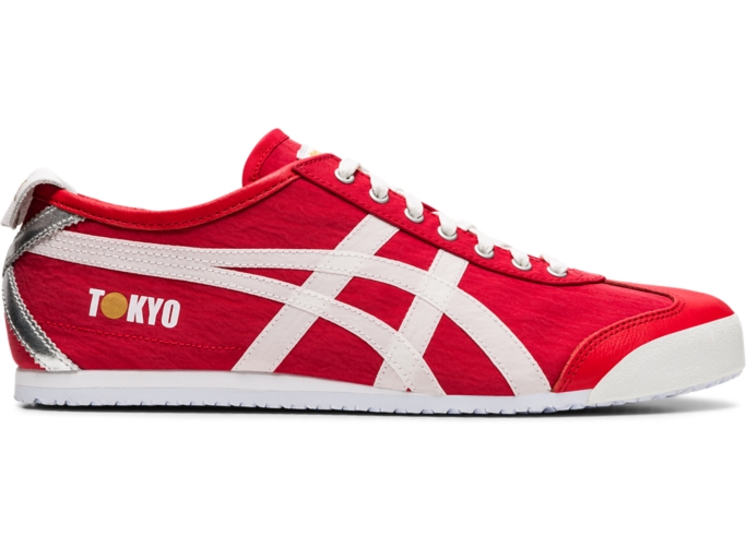 Onitsuka tiger cheap white and red