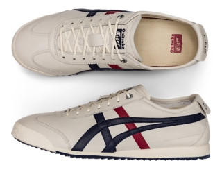 Men S Mexico 66 Sd Cream Peacoat Shoes Onitsuka Tiger