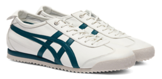 MEXICO 66 SD - OFF-WHITE/SPRUCE GREEN | Onitsuka Tiger Official
