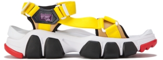 UNISEX DENTIGRE STRAP | White/Vibrant Yellow | Shoes | Onitsuka Tiger