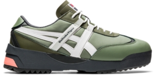 onitsuka tiger green white