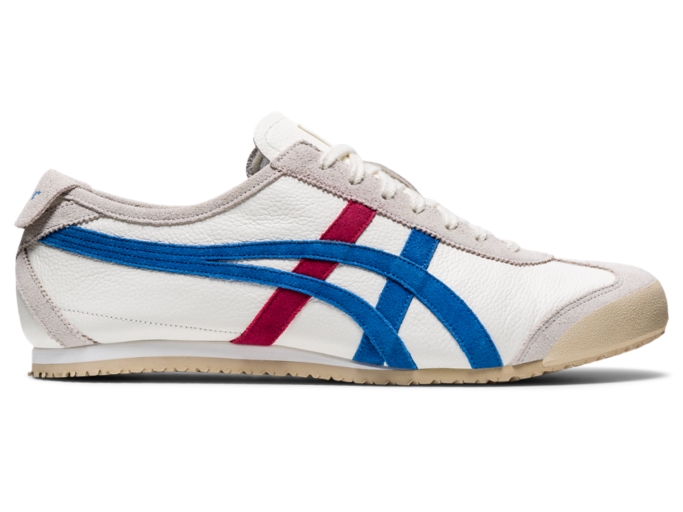 Unisex MEXICO 66 VIN | White/Directoire Blue | UNISEX SHOES | Onitsuka ...