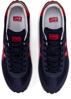 Men's THE ONITSUKA™ DERBY, Black/Classic Red, Shoes