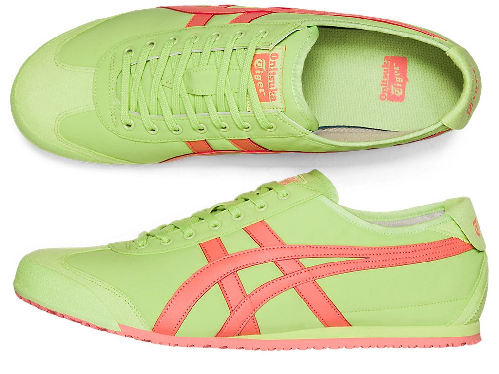 Unisex MEXICO 66 | Lime Green/Guava | UNISEX SHOES | Onitsuka Tiger