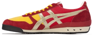 Asics tiger red on sale shoes