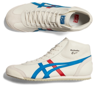 MEXICO MID RUNNER CREAM/DIRECTOIRE BLUE