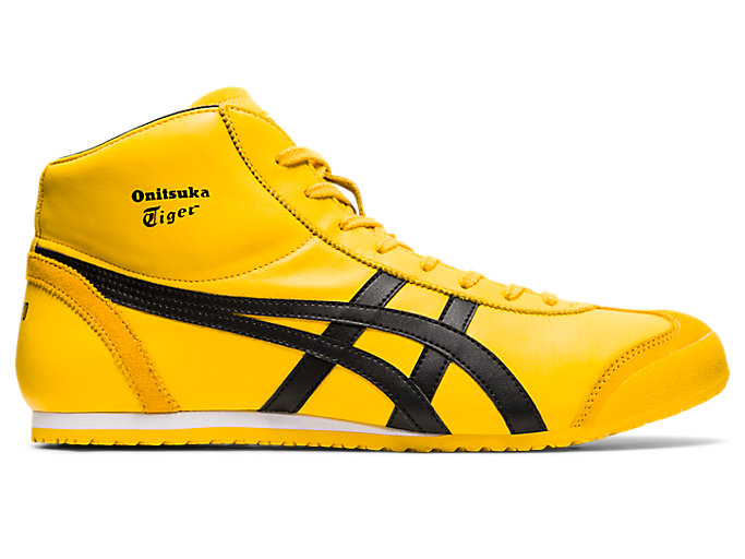 Image 1 of 8 of Unisex Tai Chi Yellow/Black MEXICO Mid Runner MEN'S SHOES