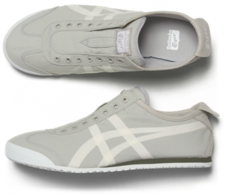 MEXICO 66 SLIP ON MEN OYSTER GREY WHITE Onitsuka Tiger Philippines