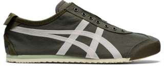 MEXICO 66 SLIP-ON - MANTLE GREEN/BIRCH | Onitsuka Tiger Official