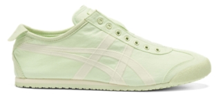 MEXICO 66 SLIP ON Unisex Green Cream UNISEX SHOES Onitsuka Tiger Australia