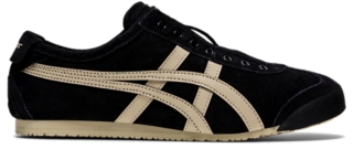 UNISEX MEXICO 66 SLIP-ON | Black/Putty | Shoes | Onitsuka Tiger
