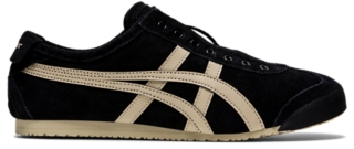 MEXICO 66 SLIP ON Unisex Black Putty UNISEX SHOES Onitsuka Tiger Australia