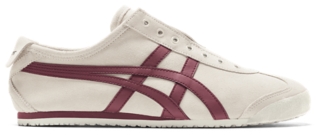 Unisex MEXICO 66 SLIP-ON | Birch/Dark Cherry | UNISEX SHOES | Onitsuka ...