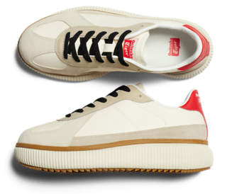 DELECITY - CREAM/FIERY RED | Onitsuka Tiger Hong Kong