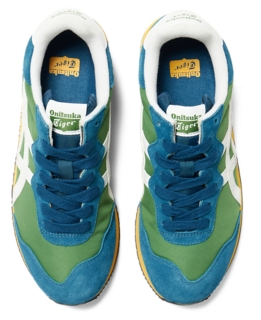 Onitsuka Tiger Unisex Track Trainer White/Green 1183B476-102 - KICKS CREW