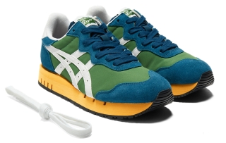 X CALIBER MEN SPINACH GREEN WHITE Onitsuka Tiger Philippines