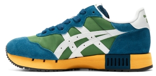 Onitsuka Tiger Unisex Track Trainer White/Green 1183B476-102 - KICKS CREW