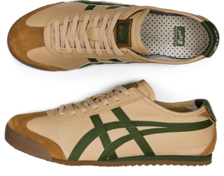 MEXICO 66 MEN BEIGE GRASS GREEN Onitsuka Tiger Philippines