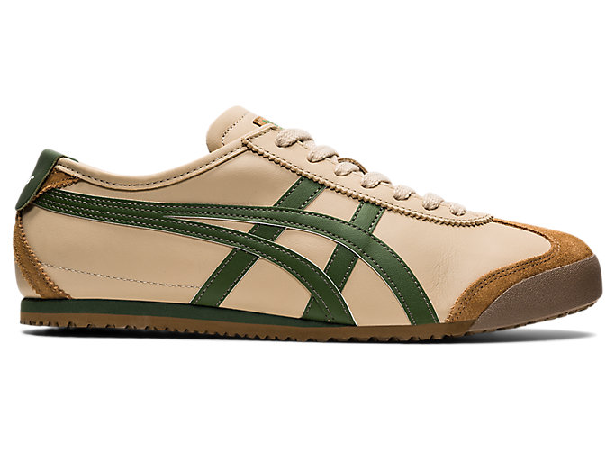 66 | Beige/Grass Green | Shoes | Onitsuka Tiger
