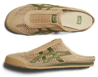 MEXICO 66 SABOT | MEN | BEIGE/GREEN | Onitsuka Tiger Indonesia