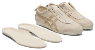 Onitsuka tiger mexico clearance 66 slip on beige