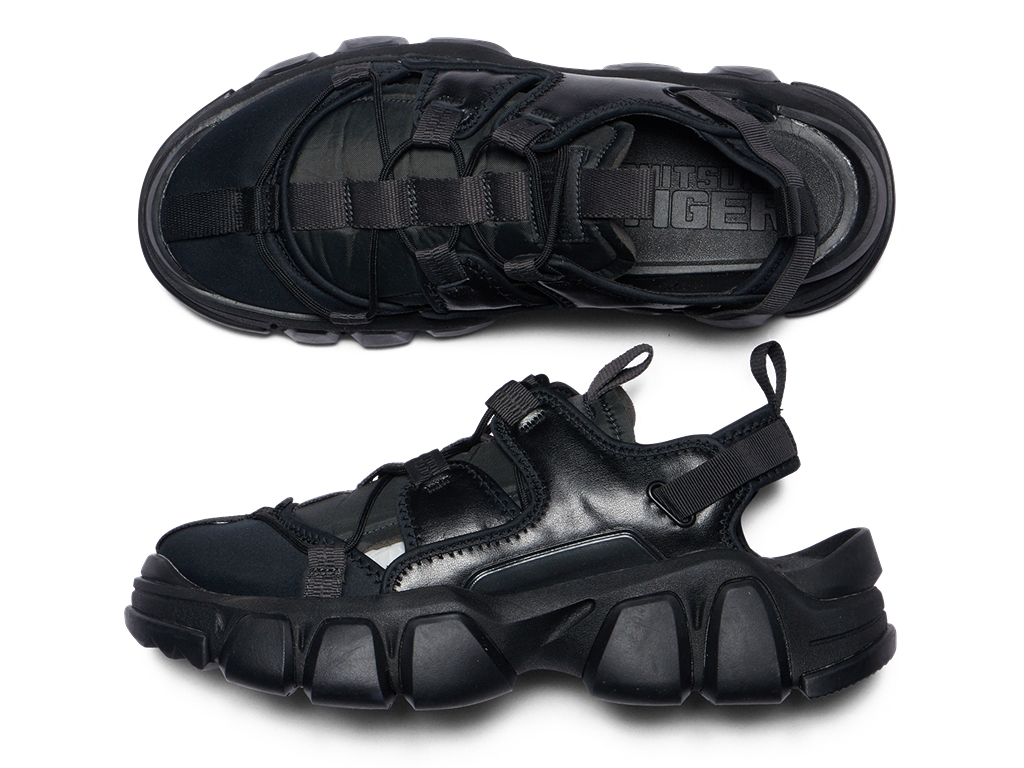 Onitsuka Tiger DENTIGRE CAGE BLACK/GRAPHITE GREY 1183C189 Onitsuka Tiger DENTIGRE CAGE BLACK/GRAPHITE GREY 1183C189