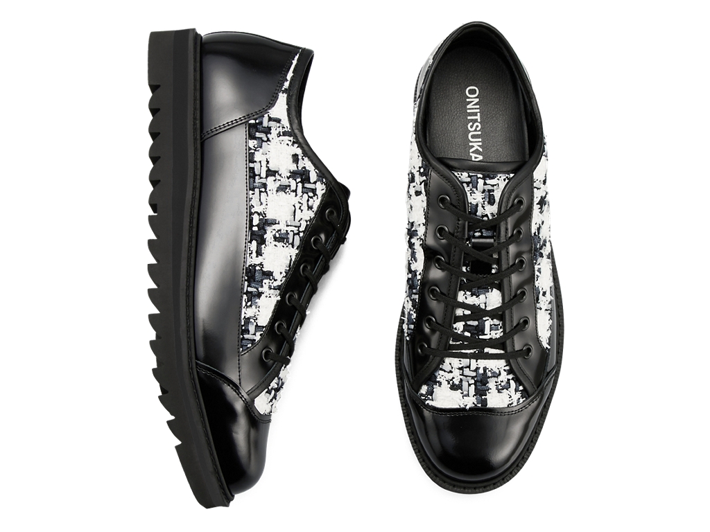 Onitsuka Tiger BLUCHER LO BLACK/WHITE 1183C330 Onitsuka Tiger BLUCHER LO BLACK/WHITE 1183C330