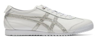 66 MEXICO Tiger Onitsuka 24cm 白×シルバー 66 MEXICO Tiger 265.Onitsuka SILVER/WHITE sneakers mita – 靴