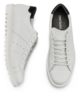 On Court-T Black/White Lサイズ(メンズ) 美品 Onitsuka Tiger COURT-T WHITE/BLACK 1183C411