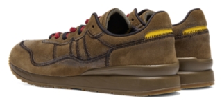 Onitsuka Tiger TIGER ALLY STITCH BROWN STORM/VIBRANT YELLOW 1183C447