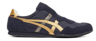 SERRANO SLIP-ON - MIDNIGHT/PURE GOLD | Onitsuka Tiger Hong Kong