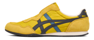 SERRANO SLIP-ON - SUNFLOWER YELLOW/INDIGO NAVY | Onitsuka Tiger