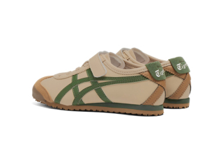 MEXICO 66 KIDS - BEIGE/GREEN | Onitsuka Tiger Hong Kong