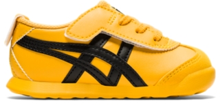 black and yellow tiger shoes