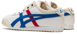 MEXICO 66 SLIP-ON KIDS | KIDS | WHITE/DIRECTOIRE BLUE | Onitsuka Tiger ...