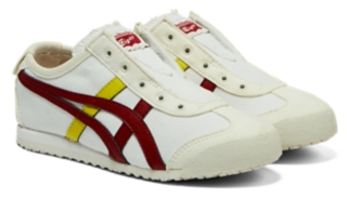 MEXICO 66 SLIP-ON KIDS | KIDS | CREAM/BEET JUICE | Onitsuka Tiger ...