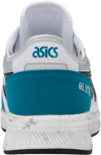 Men s HYPER GEL LYTE White Teal Blue Sportstyle Shoes ASICS