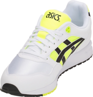 Asics gel saga yellow black best sale