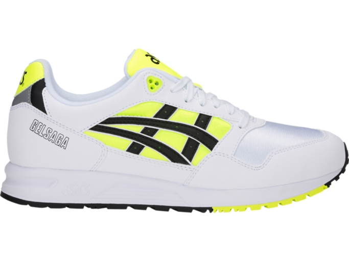 GEL SAGA Men Safety Yellow Black Men s Sportstyle Shoes ASICS United States