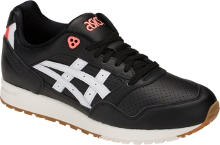 Men's GEL-SAGA | Black/White Sportstyle Shoes | ASICS