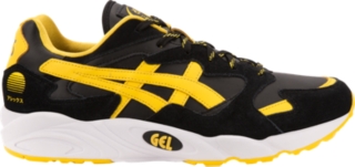 yellow asics sneakers