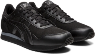 black asics tiger shoes