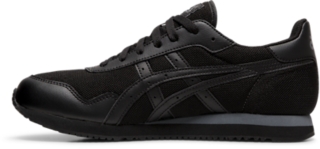 asics tiger black shoes