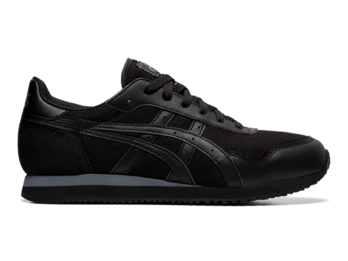 Asics tiger leather deals shoes