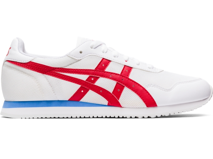 UNISEX TIGER RUNNER | White/Classic Red | Sportstyle | ASICS