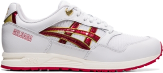 Men's GEL-SAGA | White/Speed Red 